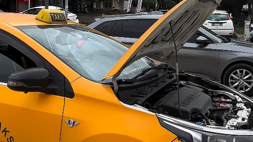 Öztrak Caddesi’nde Duygulandıran Kurtarma: Taksi Şoförü Yaralı Kediyi Ölümden Kurtardı