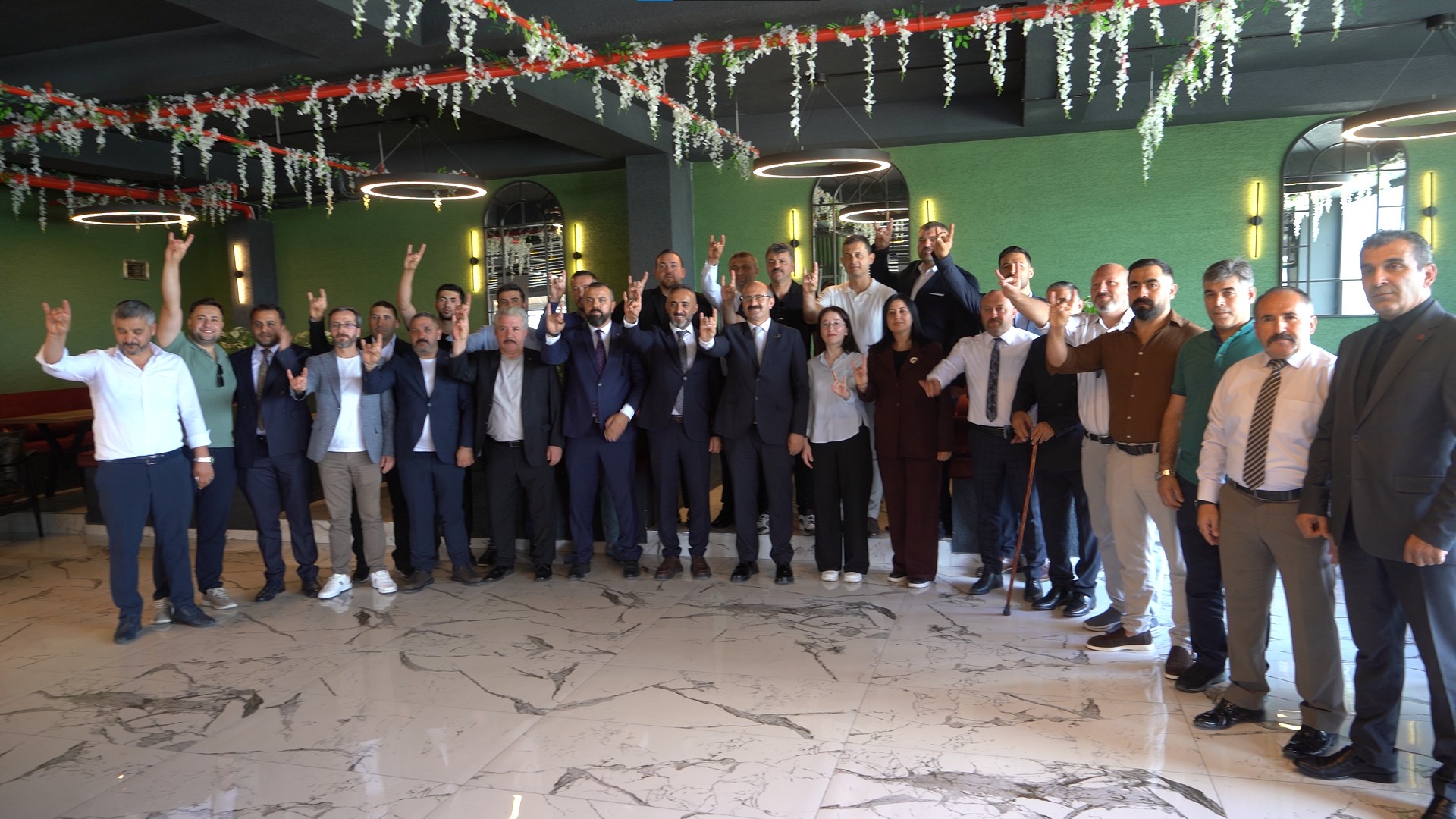 MHP Çerkezköy Yeni Yönetimini Kahvaltı Programında Tanıttı