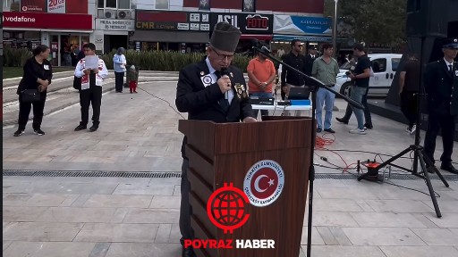 Çerkezköy’de 19 Eylül Gaziler Günü Törenlerle Kutlandı